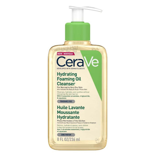 CERAVE HYDRATING FOAMING OIL CLEANSER