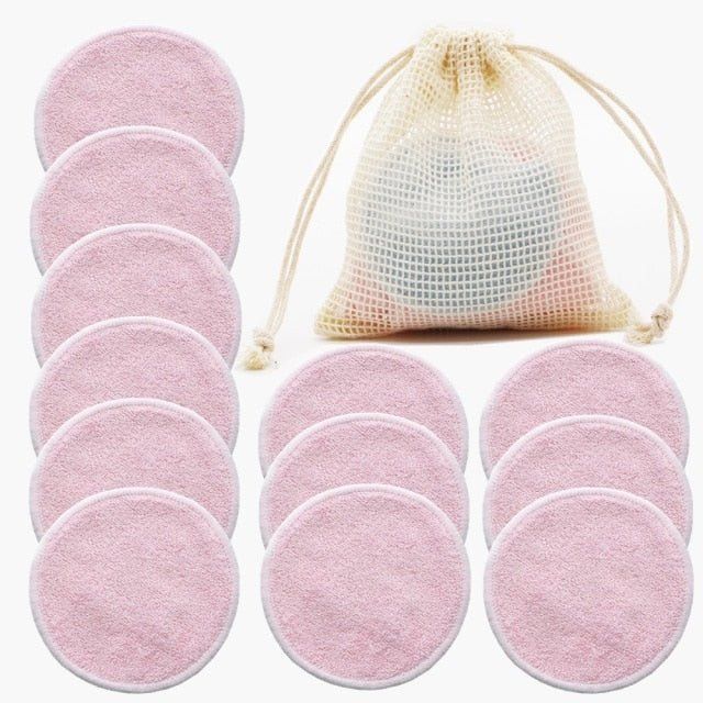 REUSABLE MAKE UP REMOVER WIPES SET